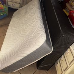 Twin Sized Mattress With Box Set