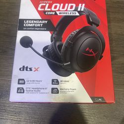 HyperX - Cloud II Core Wireless Headset for PC - 
