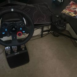 Logitech G29 Racing Wheel, Pedals & Shifter With The Crew Motorfest