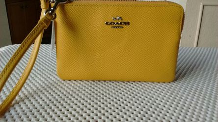 Coach leather wallet