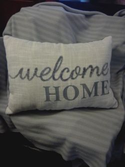 Welcome Home Decorative Pillow