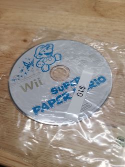 Super paper Mario wii game