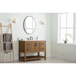 UNBOXED 42" Single Bathroom Vanity Set 
