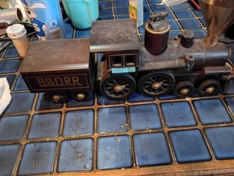 B and O railroad cigarette train. Lighter ashtray.etc.