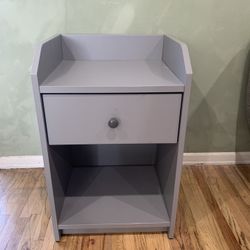 Gray Nightstand