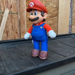 Nintendo The Super Mario Bros. Movie Mario Poseable Plush 