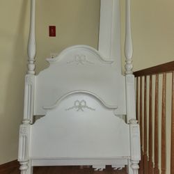 Bed frame and mattress