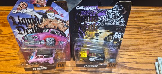Car Tuned x Liquid Death CT Hearse Die-Cast Set