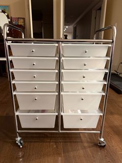 Storage Cart on Wheels