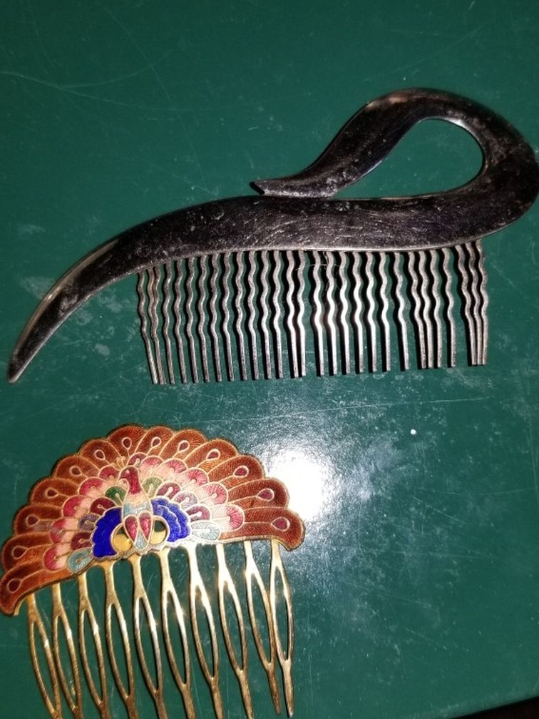 Vintage Side Combs Hair Pins