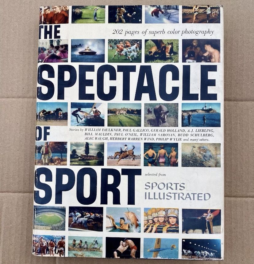 The Spectacle of Sport (1957) Photo Book by Sports Illustrated HC/DJ
