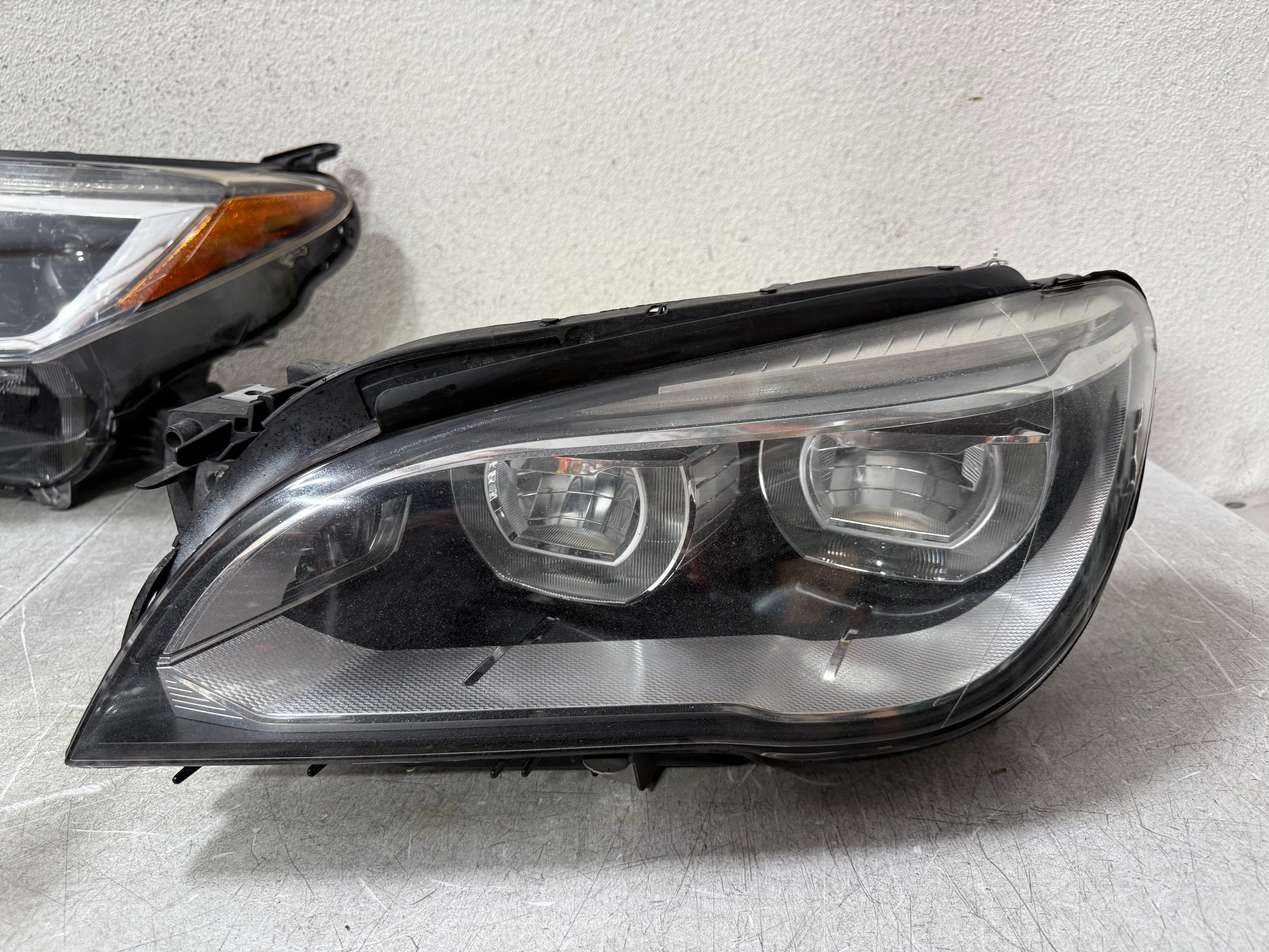 BMW 7 SERIES LEFT HEADLIGHT 2015