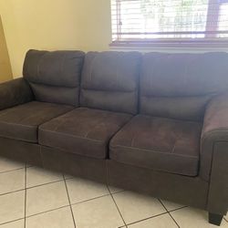 Ashley Sofa Bed - Faux Leather