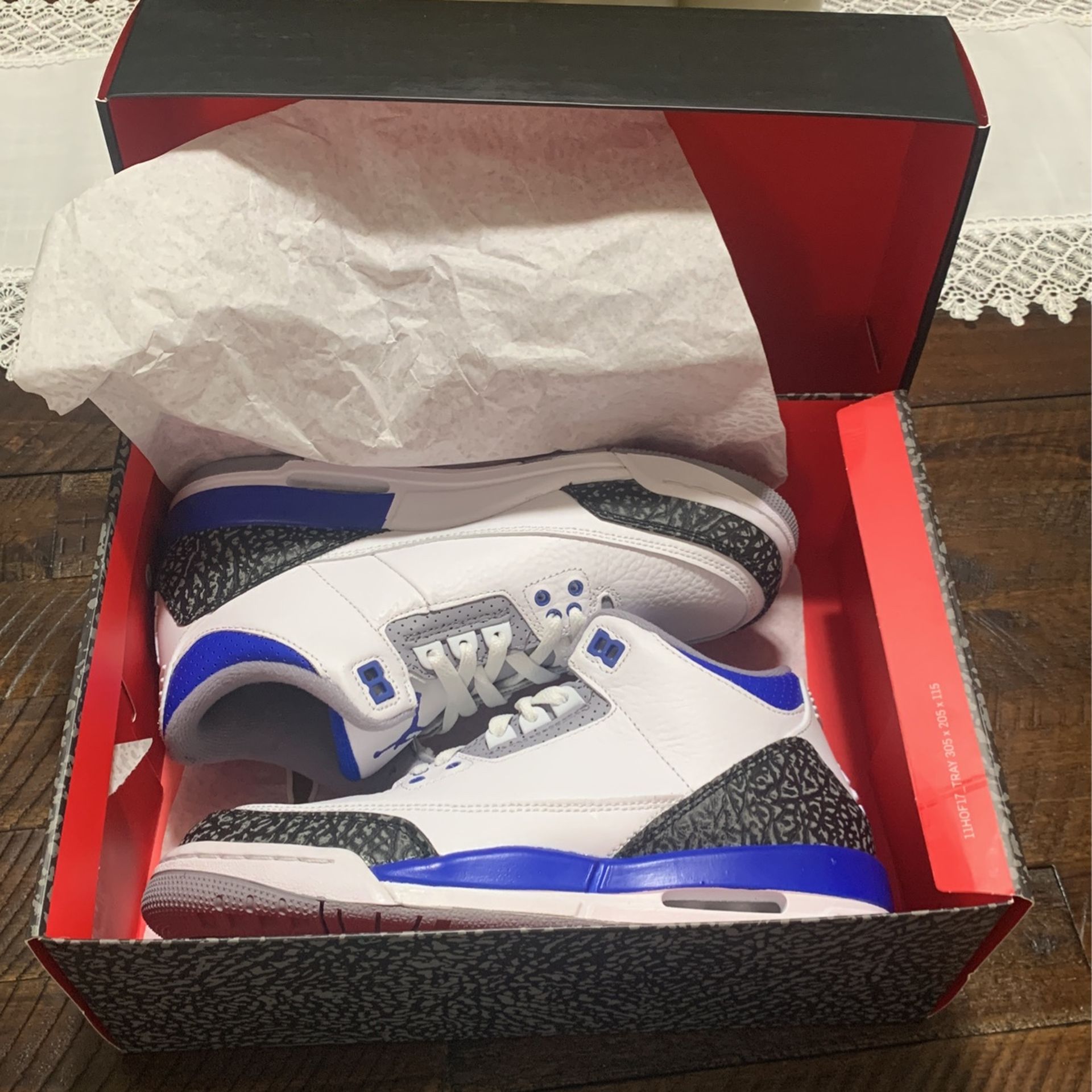 Jordan 3 Retro Racer Blue ( GS )