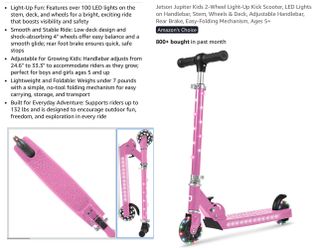 Brand new Jetson Jupiter Kick Scooter, LED Lights