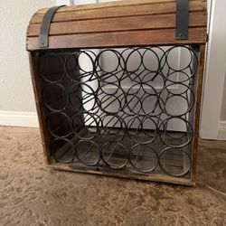 Antique wine rack storage (Ann @ Jones)