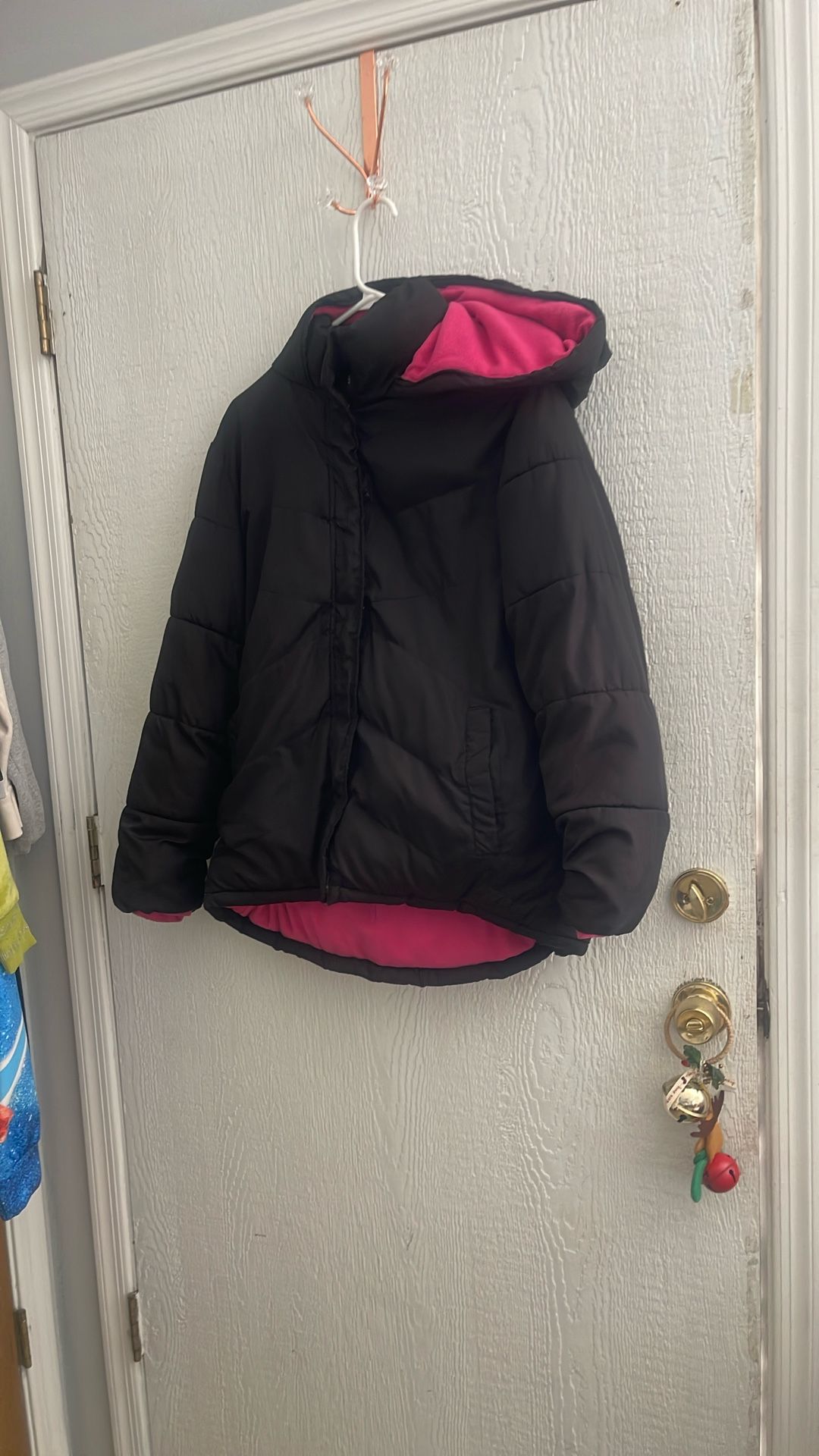 WOMENS JACKET SIZE XL PLUS WITH HOODIE 