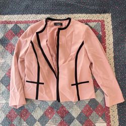 pink blazer by Evan-Picone Black Label Women’s Sz 18