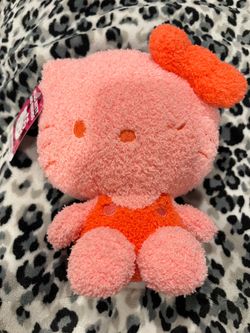 Hello Kitty Pink Plush Stuffed Animal