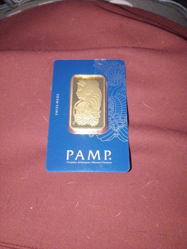 Pqmp 10z Gold Bar