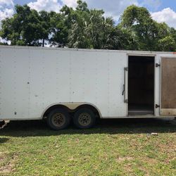 22 foot inclosed utility trailer