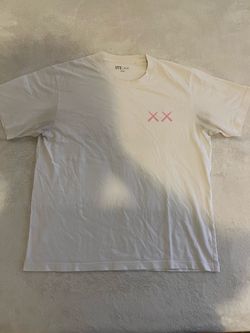 KAWS x Uniqlo UT White Graphic Tee