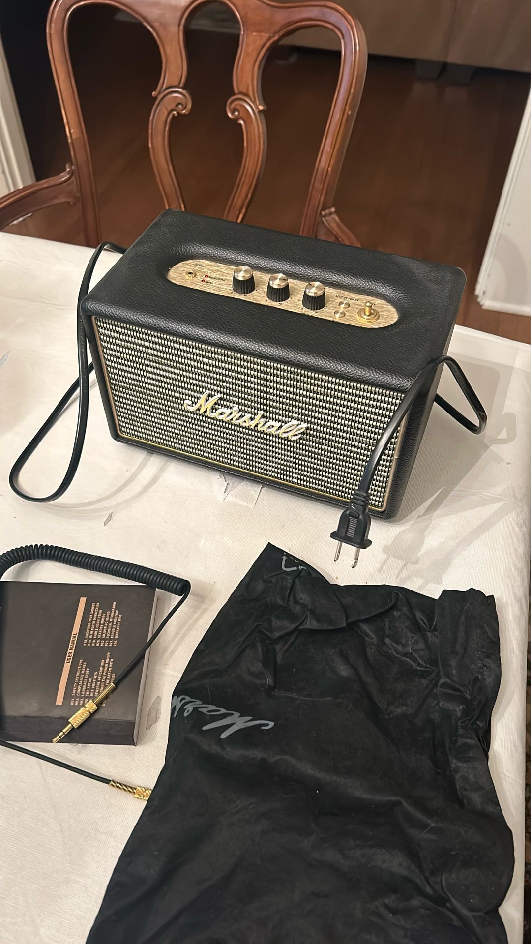 Marshall Acton III Speaker With Bluetooth - Excellent Condition