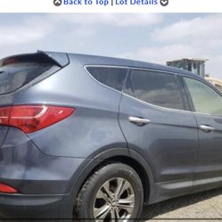2013 Hyundai Santa Fe Sport Parts