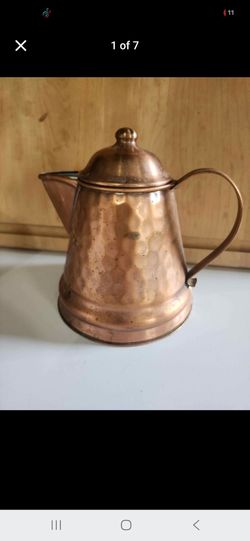 Vintage Gregorian Copper Mini Creamer Pitcher