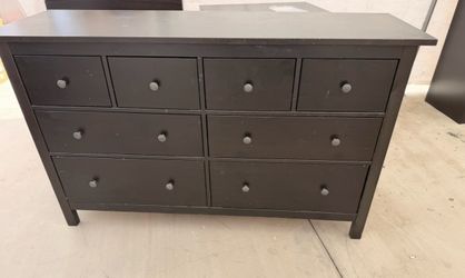 Office black dresser