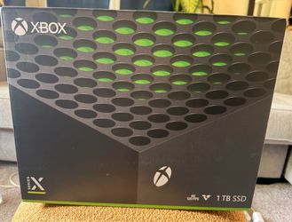 Brand New Sealed Xbox Series X 1TB – Factory Sealed Never Opened