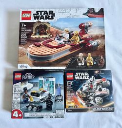 LEGO Bundle Lot New Sealed Retired RARE Sets STAR WARS MARVEL SHURI’S LAB DISNEY