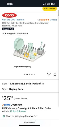Oxo tot bottle drying rack