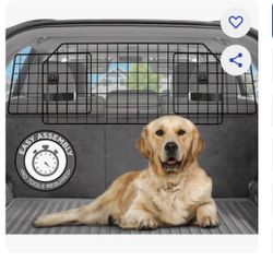 Adjustable Universal Fit SUV Dog Barrier