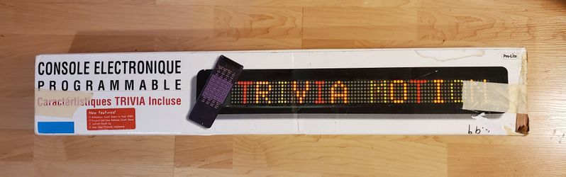 Pro-Lite TruColor II & JumboColorII Display