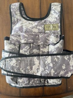 WEIGHTED VEST CROSS 101 (20 Lbs) ( Condition Very Good)