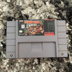 Donkey Kong Country Super Nintendo Game
