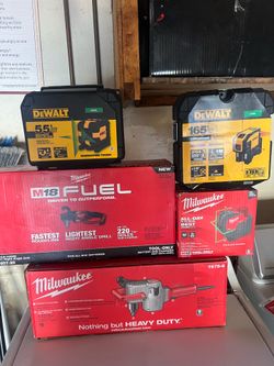 Milwaukee tools all brand new