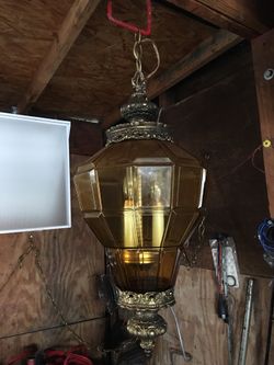 Antique hanging lamp