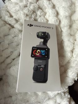 New Osmo Pocket 3 sealed box
