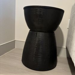Black End Table 