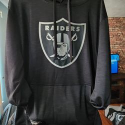 Men's Las Vegas Raiders Black Streak Fleece Pullover Hoodie
