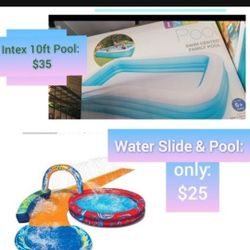Need SLIDE With POOL