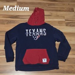 Texans hoodie size medium