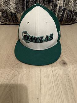 Green Dallas Mavericks Fitted Cap