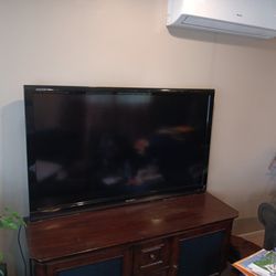70 Inch Color TV With Entertainment Center