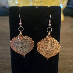 Aspen Leaf Earrings 
