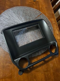 Silverado head unit trim