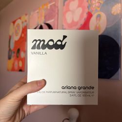 Ariana Grande Mod Vanilla EDP Eau de Parfum Perfume Fragrence Spray 100mL/3.4oz TESTER