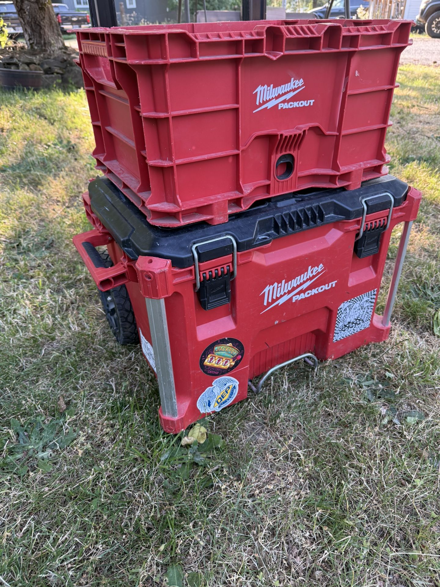 Milwaukee Packout Tool Box W/ Storage Tote